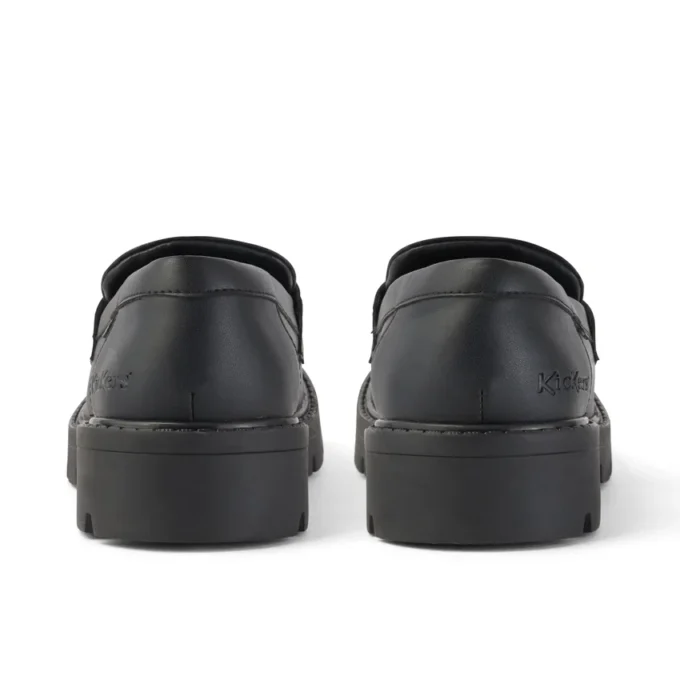 Kori Loafer für Damen aus Lederimitat, schwarz Kori Loafer für Damen aus Lederimitat, schwarz