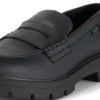 Kori Loafer für Damen aus Lederimitat, schwarz Kori Loafer für Damen aus Lederimitat, schwarz