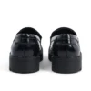 Kori Loafer für Damen, Leder, schwarz, mit Nieten Kori Loafer für Damen, Leder, schwarz, mit Nieten