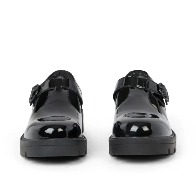 Kori T-Bar für Damen aus Lackleder, schwarz Kori T-Bar für Damen aus Lackleder, schwarz