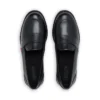 Lach Slip Leder Schwarz für Damen Lach Slip Leder Schwarz für Damen