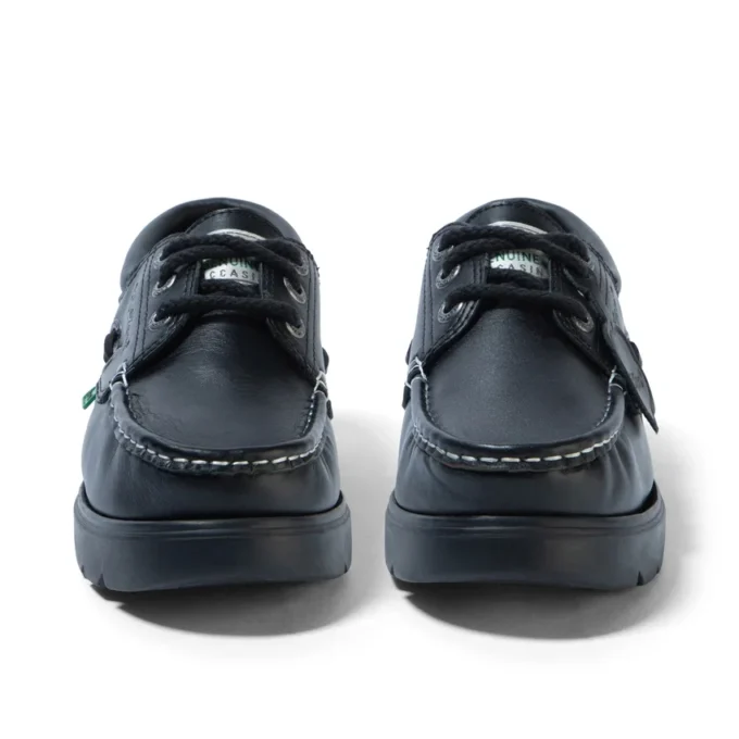 Lennon-Bootsschuh für Erwachsene, Unisex, Leder, Schwarz Lennon-Bootsschuh für Erwachsene, Unisex, Leder, Schwarz