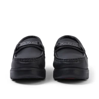 Lennon Loafer aus Leder für Erwachsene, Unisex, schwarz
