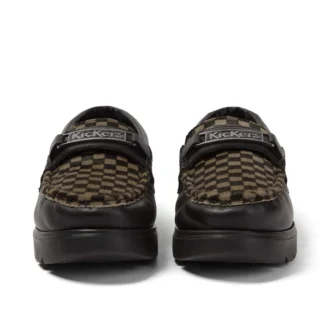 Lennon Loafer aus Leder für Erwachsene, Unisex, schwarz