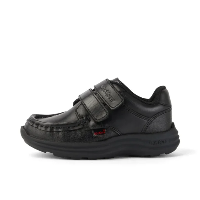 Reasan Twin Vel Leder Schwarz für kleine Jungen Reasan Twin Vel Leder Schwarz für kleine Jungen