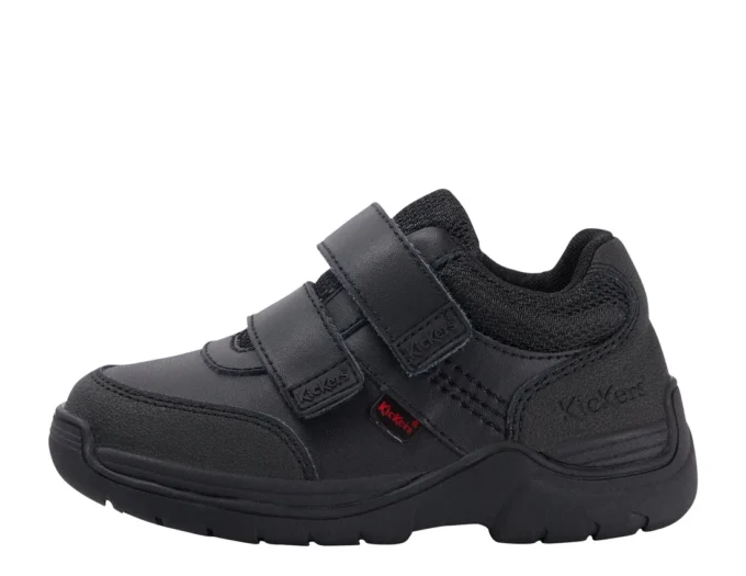 Stomper Mid Leder für kleine Jungen, schwarz Stomper Mid Leder für kleine Jungen, schwarz