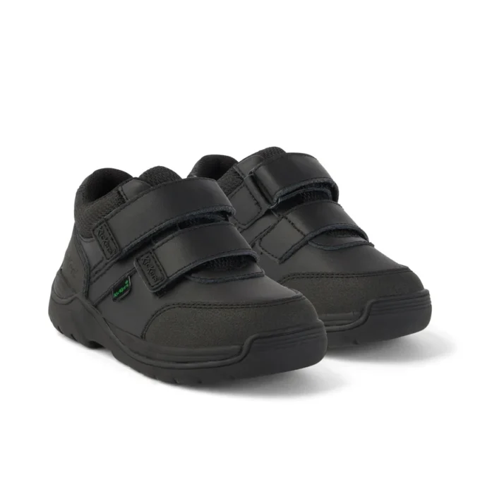 Stomper Mid Leder für kleine Jungen, schwarz Stomper Mid Leder für kleine Jungen, schwarz