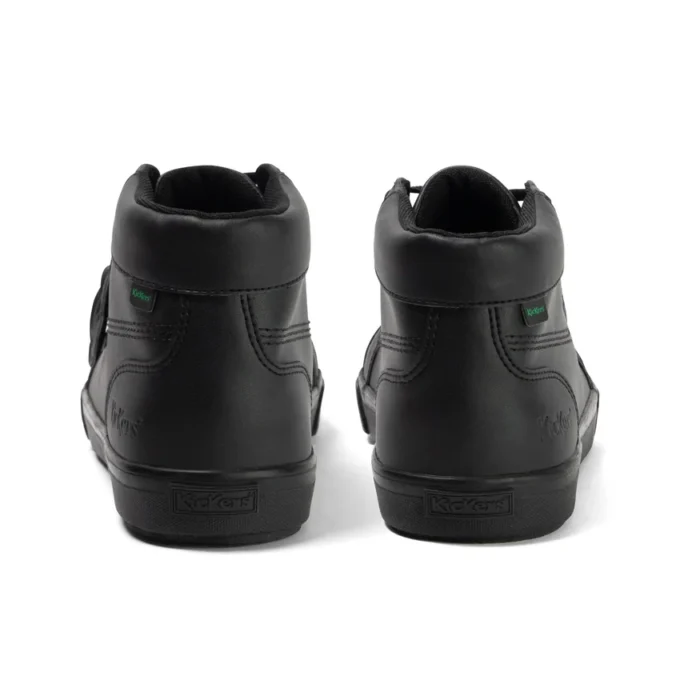 Tovni Hi Lederalternative für Erwachsene, Unisex, Schwarz