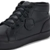 Tovni Hi Lederalternative für Erwachsene, Unisex, Schwarz