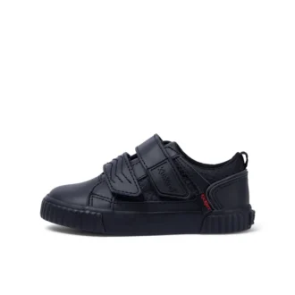 Tovni Twin Flex Leder für kleine Jungen, schwarz