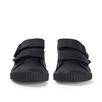 Tovni Twin Flex Leder für kleine Jungen, schwarz