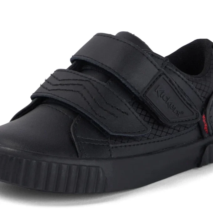 Tovni Twin Flex Leder für kleine Jungen, schwarz Tovni Twin Flex Leder für kleine Jungen, schwarz
