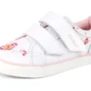 Tovni Twin Happy Sneakers für Mädchen im Kleinkindalter, Leder, Weiß Tovni Twin Happy Sneakers für Mädchen im Kleinkindalter, Leder, Weiß