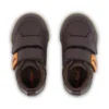 Tovni Twin ZigZag Sneaker für Jungen im Kleinkindalter, Leder, braun