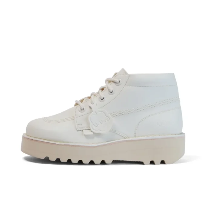 Unisex Kick Hi Stack aus Kunstleder für Erwachsene, Weiß Unisex Kick Hi Stack aus Kunstleder für Erwachsene, Weiß