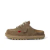 Unisex-Kick Mule für Erwachsene in Taupe Unisex-Kick Mule für Erwachsene in Taupe