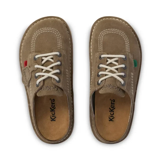 Unisex-Kick Mule für Erwachsene in Taupe Unisex-Kick Mule für Erwachsene in Taupe