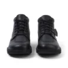 Unisex-Kick-Stiefel für Erwachsene aus Tumbled-Leder, schwarz Unisex-Kick-Stiefel für Erwachsene aus Tumbled-Leder, schwarz