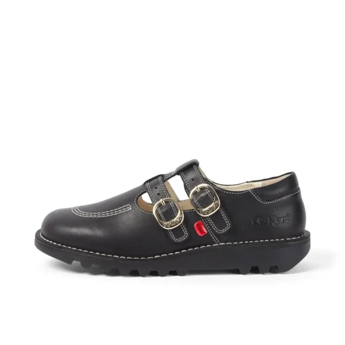 Unisex-Kick T-Bar-Goldie-Schuhe für Erwachsene, schwarz Unisex-Kick T-Bar-Goldie-Schuhe für Erwachsene, schwarz