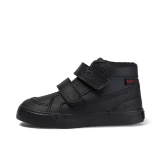 Unisex-Kinderschuhe Tovni Hi Leder Schwarz