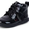 Unisex-Schuhe für Kleinkinder Playflex Hi Crinkle Lackleder Schwarz Unisex-Schuhe für Kleinkinder Playflex Hi Crinkle Lackleder Schwarz