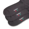 Unisex-Socken für Erwachsene, Everyday Crew, 3er-Pack, Grau