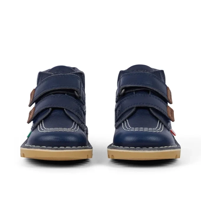 Unisex-Stiefel für Kleinkinder Kick Hi Roll Leder Marineblau Unisex-Stiefel für Kleinkinder Kick Hi Roll Leder Marineblau