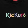 Unisex-T-Shirt für Erwachsene: Kickers Classic Kurzarm-T-Shirt Schwarz Unisex-T-Shirt für Erwachsene: Kickers Classic Kurzarm-T-Shirt Schwarz